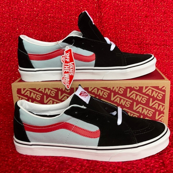 Vans Other - Vans Sk8-Low 2-Tone Black/Winter Sky MENS